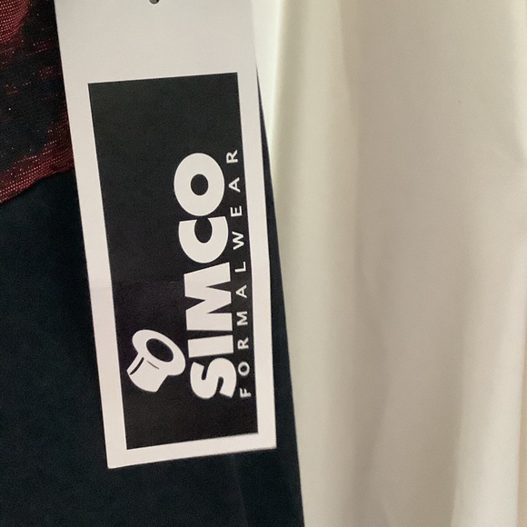 NWT Red and Black Fit and Flare Dress by Simco - Picture 4 of 6